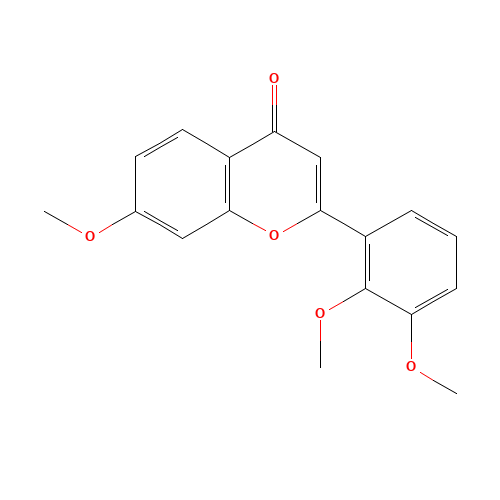 2-(2,3-dimethoxyphenyl)-7-methoxychromen-4-one (CAS: 80710-39-0) - Related Chemical Product