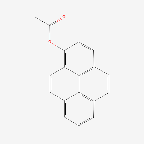 pyren-1-yl acetate (CAS: 78751-40-3) - Chemical Structure and Molecular Formula 