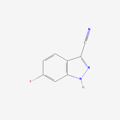 6-fluoro-1H-indazole-3-carbonitrile (CAS: 885278-33-1) - Related Chemical Product