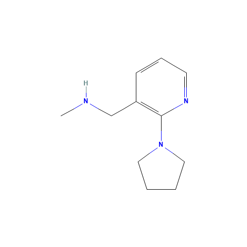 N-methyl-1-(2-pyrrolidin-1-ylpyridin-3-yl)methanamine (CAS: 857284-17-4) - Related Chemical Product