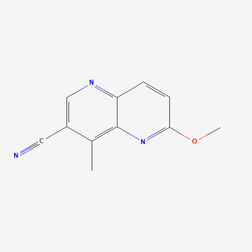 6-methoxy-4-methyl-1,5-naphthyridine-3-carbonitrile (CAS: 1417554-60-9) - Related Chemical Product