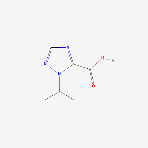 2-propan-2-yl-1,2,4-triazole-3-carboxylic acid (CAS: 1198436-87-1) - Chemical Structure and Molecular Formula 