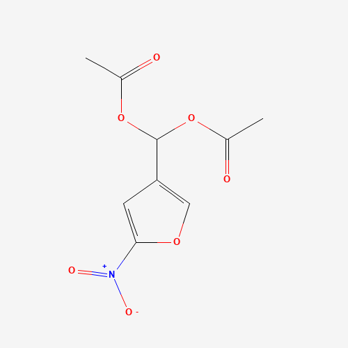 [acetyloxy-(5-nitrofuran-3-yl)methyl] acetate (CAS: 859445-34-4) - Related Chemical Product