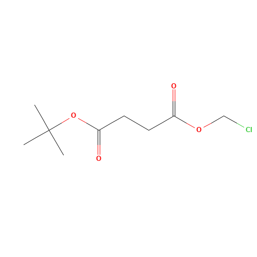 4-O-tert-butyl 1-O-(chloromethyl) butanedioate (CAS: 432037-43-9) - Related Chemical Product