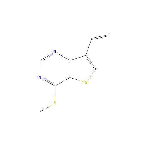 7-ethenyl-4-methylsulfanylthieno[3,2-d]pyrimidine (CAS: 1318132-94-3) - Related Chemical Product