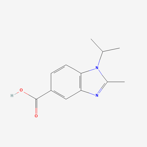 2-methyl-1-propan-2-ylbenzimidazole-5-carboxylic acid (CAS: 879558-21-1) - Related Chemical Product