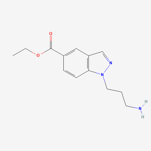 ethyl 1-(3-aminopropyl)indazole-5-carboxylate (CAS: 192944-62-0) - Related Chemical Product