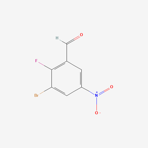 3-bromo-2-fluoro-5-nitrobenzaldehyde (CAS: 1326714-51-5) - Related Chemical Product