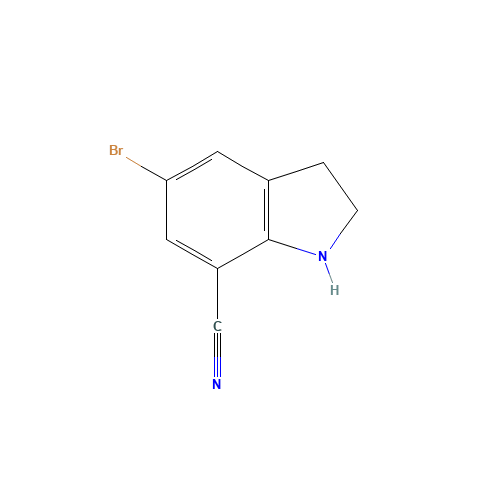 5-bromo-2,3-dihydro-1H-indole-7-carbonitrile (CAS: 1096141-53-5) - Related Chemical Product