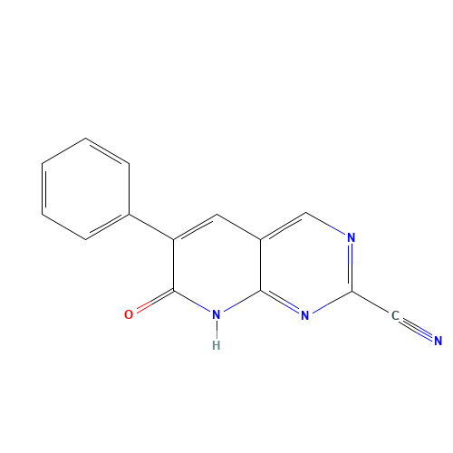7-oxo-6-phenyl-8H-pyrido[2,3-d]pyrimidine-2-carbonitrile (CAS: 867353-46-6) - Related Chemical Product