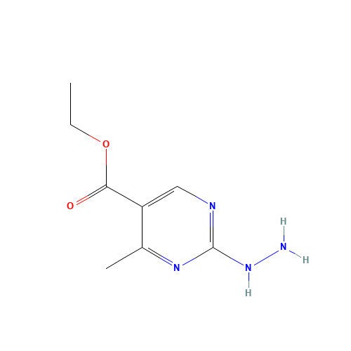 ethyl 2-hydrazinyl-4-methylpyrimidine-5-carboxylate (CAS: 66373-46-4) - Related Chemical Product