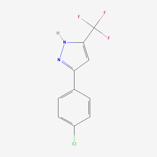 3-(4-chlorophenyl)-5-(trifluoromethyl)-1H-pyrazole (CAS: 142623-90-3) - Related Chemical Product