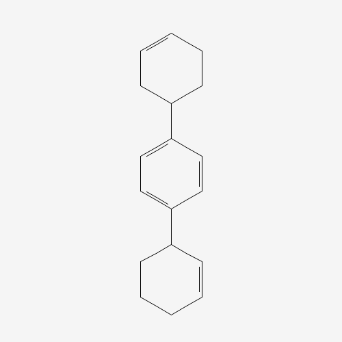 1-cyclohex-2-en-1-yl-4-cyclohex-3-en-1-ylbenzene chemical structure 1-cyclohex-2-en-1-yl-4-cyclohex-3-en-1-ylbenzene (CAS: 61788-32-7) - Chemical Structure and Molecular Formula