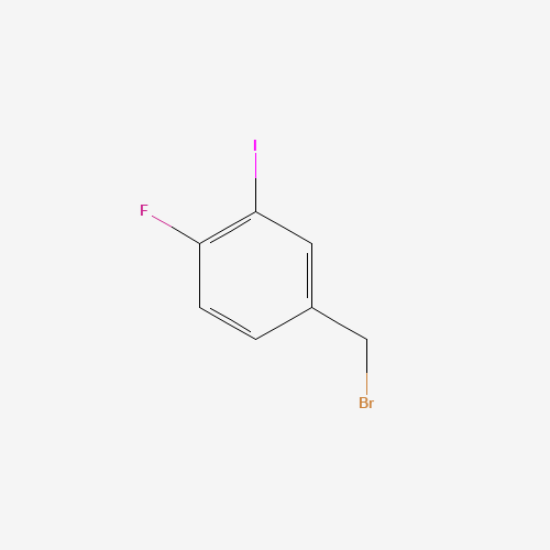 4-(bromomethyl)-1-fluoro-2-iodobenzene (CAS: 260050-97-3) - Related Chemical Product