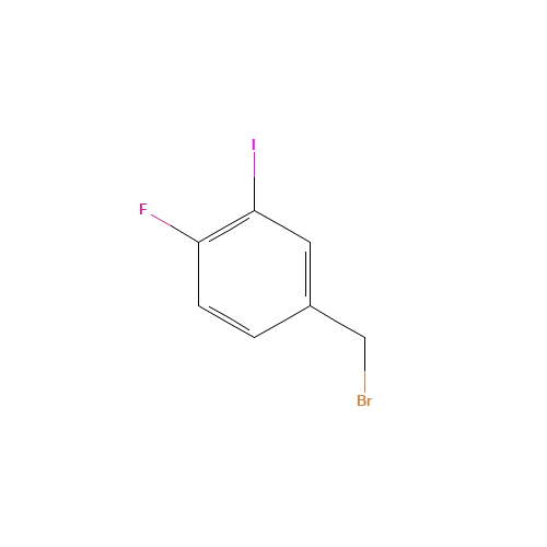 4-(bromomethyl)-1-fluoro-2-iodobenzene (CAS: 260050-97-3) - Related Chemical Product