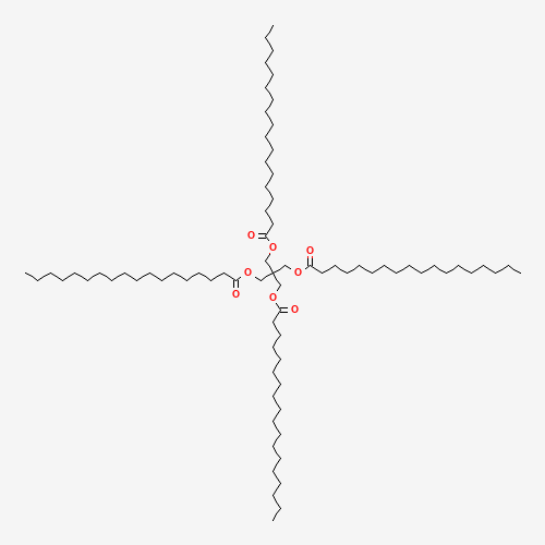 [3-octadecanoyloxy-2,2-bis(octadecanoyloxymethyl)propyl] octadecanoate (CAS: 115-83-3) - Related Chemical Product