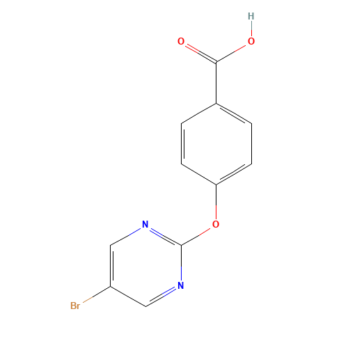 4-(5-bromopyrimidin-2-yl)oxybenzoic acid (CAS: 1086379-56-7) - Related Chemical Product