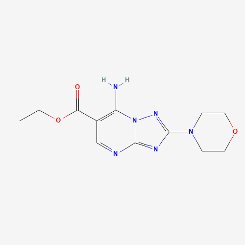 ethyl 7-amino-2-morpholin-4-yl-[1,2,4]triazolo[1,5-a]pyrimidine-6-carboxylate (CAS: 113967-66-1) - Related Chemical Product