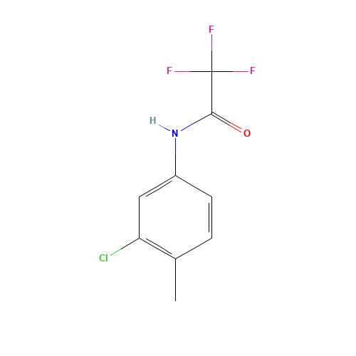 N-(3-chloro-4-methylphenyl)-2,2,2-trifluoroacetamide (CAS: 64694-83-3) - Related Chemical Product