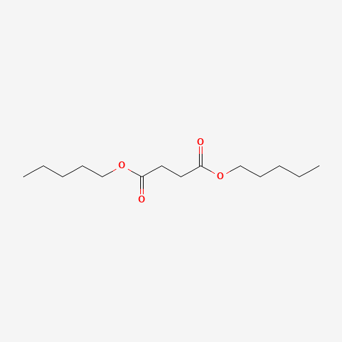 dipentyl butanedioate (CAS: 645-69-2) - Chemical Structure and Molecular Formula 