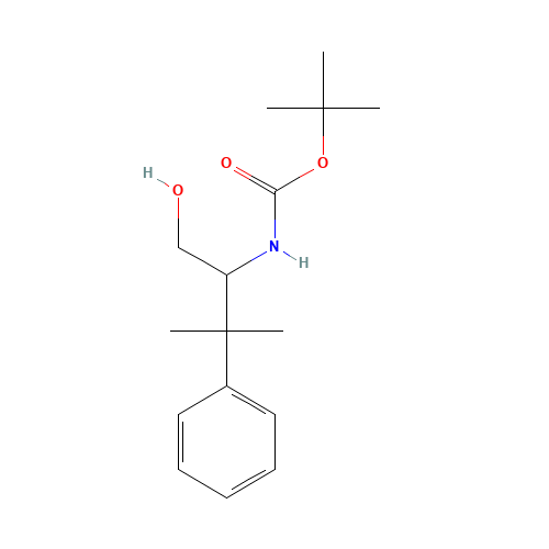 tert-butyl N-(1-hydroxy-3-methyl-3-phenylbutan-2-yl)carbamate (CAS: 1044851-51-5) - Related Chemical Product