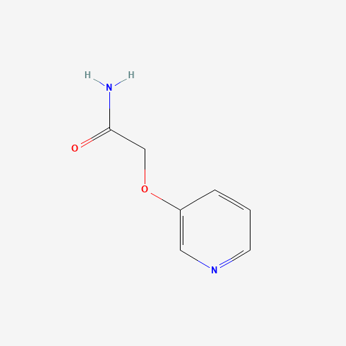 2-pyridin-3-yloxyacetamide (CAS: 933979-12-5) - Chemical Structure and Molecular Formula 