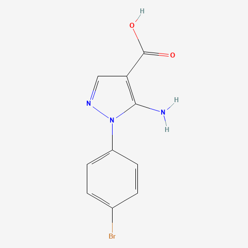 5-amino-1-(4-bromophenyl)pyrazole-4-carboxylic acid (CAS: 438243-87-9) - Related Chemical Product