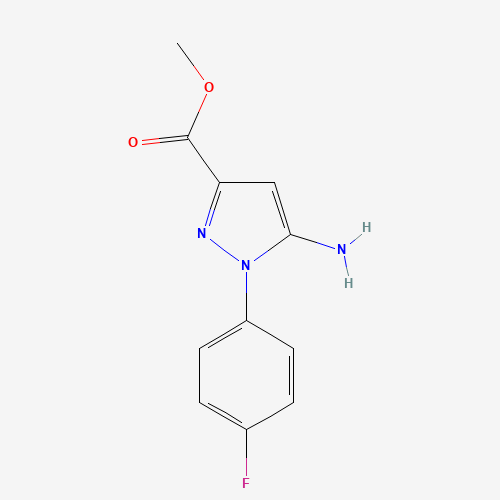 methyl 5-amino-1-(4-fluorophenyl)pyrazole-3-carboxylate (CAS: 1368677-65-9) - Related Chemical Product