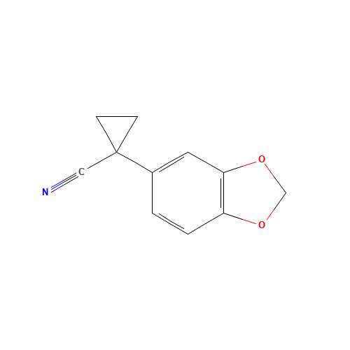1-(1,3-benzodioxol-5-yl)cyclopropane-1-carbonitrile (CAS: 33522-14-4) - Related Chemical Product
