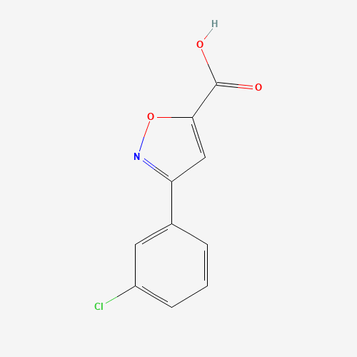 3-(3-chlorophenyl)-1,2-oxazole-5-carboxylic acid (CAS: 100517-43-9) - Related Chemical Product