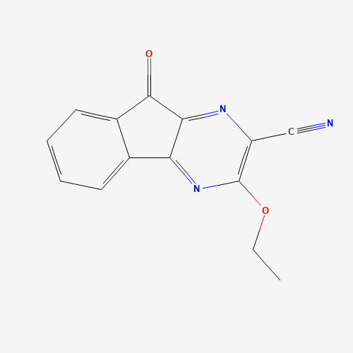 3-ethoxy-9-oxoindeno[1,2-b]pyrazine-2-carbonitrile (CAS: 1223531-88-1) - Related Chemical Product