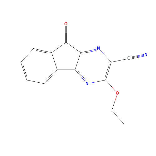 3-ethoxy-9-oxoindeno[1,2-b]pyrazine-2-carbonitrile (CAS: 1223531-88-1) - Related Chemical Product