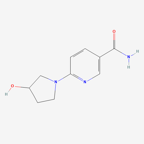 6-(3-hydroxypyrrolidin-1-yl)pyridine-3-carboxamide (CAS: 1429414-76-5) - Related Chemical Product