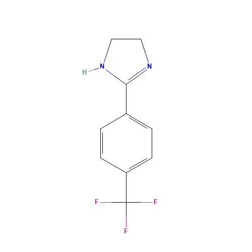 2-[4-(trifluoromethyl)phenyl]-4,5-dihydro-1H-imidazole (CAS: 208718-17-6) - Related Chemical Product