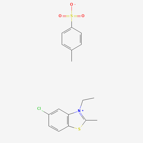 5-chloro-3-ethyl-2-methyl-1,3-benzothiazol-3-ium;4-methylbenzenesulfonate (CAS: 63149-16-6) - Related Chemical Product