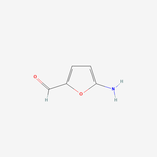 5-aminofuran-2-carbaldehyde (CAS: 39116-21-7) - Chemical Structure and Molecular Formula 