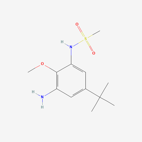 N-(3-amino-5-tert-butyl-2-methoxyphenyl)methanesulfonamide (CAS: 404010-35-1) - Related Chemical Product