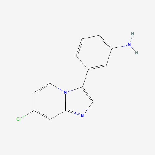 3-(7-chloroimidazo[1,2-a]pyridin-3-yl)aniline (CAS: 1036761-84-8) - Related Chemical Product