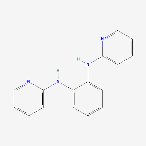 1-N,2-N-dipyridin-2-ylbenzene-1,2-diamine (CAS: 300818-11-5) - Chemical Structure and Molecular Formula 
