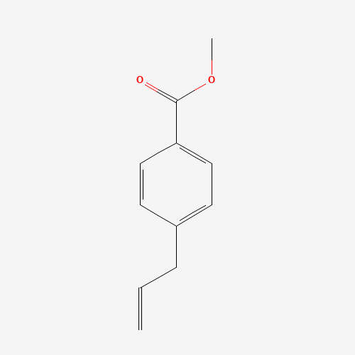 methyl 4-prop-2-enylbenzoate (CAS: 20849-84-7) - Chemical Structure and Molecular Formula 