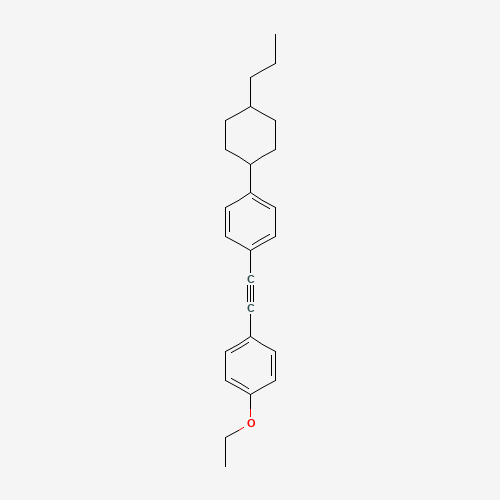 1-ethoxy-4-[2-[4-(4-propylcyclohexyl)phenyl]ethynyl]benzene (CAS: 116903-48-1) - Related Chemical Product