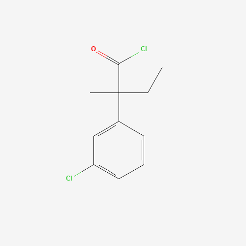 2-(3-chlorophenyl)-2-methylbutanoyl chloride (CAS: 1040860-81-8) - Related Chemical Product