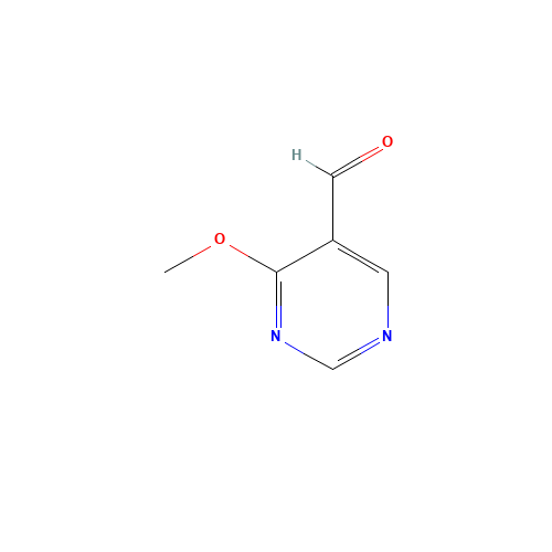 4-methoxypyrimidine-5-carbaldehyde (CAS: 133731-61-0) - Chemical Structure and Molecular Formula 