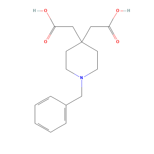 2-[1-benzyl-4-(carboxymethyl)piperidin-4-yl]acetic acid (CAS: 769901-73-7) - Related Chemical Product