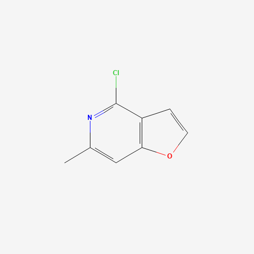 4-chloro-6-methylfuro[3,2-c]pyridine (CAS: 57053-31-3) - Chemical Structure and Molecular Formula 