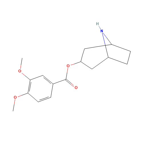 8-azabicyclo[3.2.1]octan-3-yl 3,4-dimethoxybenzoate (CAS: 307974-65-8) - Related Chemical Product