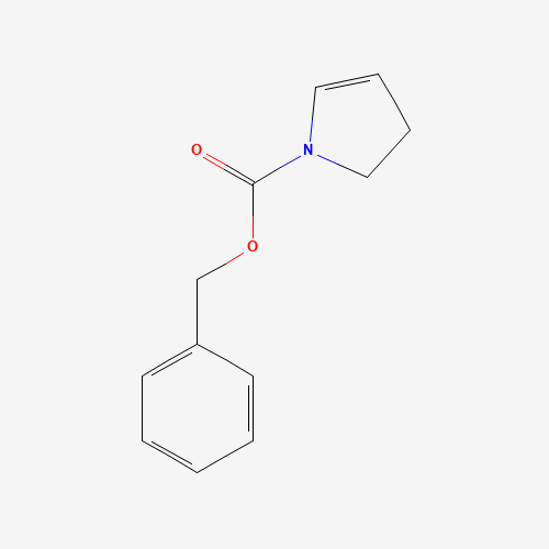 benzyl 2,3-dihydropyrrole-1-carboxylate (CAS: 68471-57-8) - Chemical Structure and Molecular Formula 