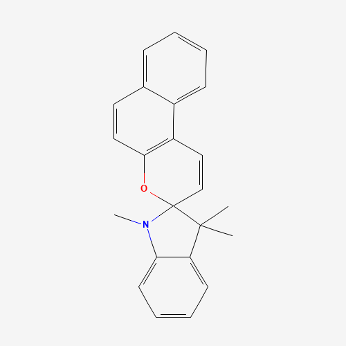 1',3',3'-trimethylspiro[benzo[f]chromene-3,2'-indole] (CAS: 1592-43-4) - Related Chemical Product