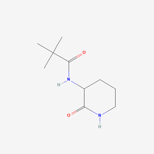 2,2-dimethyl-N-(2-oxopiperidin-3-yl)propanamide (CAS: 1110662-33-3) - Related Chemical Product