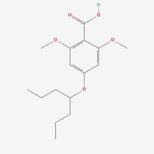 4-heptan-4-yloxy-2,6-dimethoxybenzoic acid (CAS: 917981-33-0) - Related Chemical Product